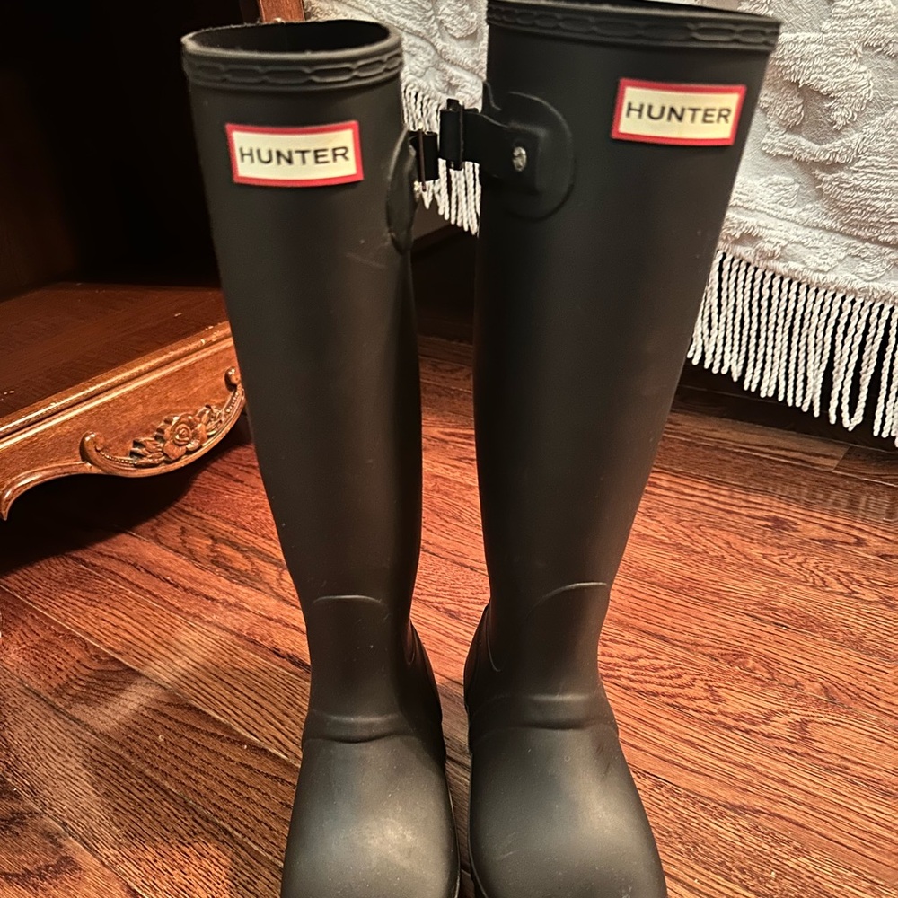 Hunter rain boots